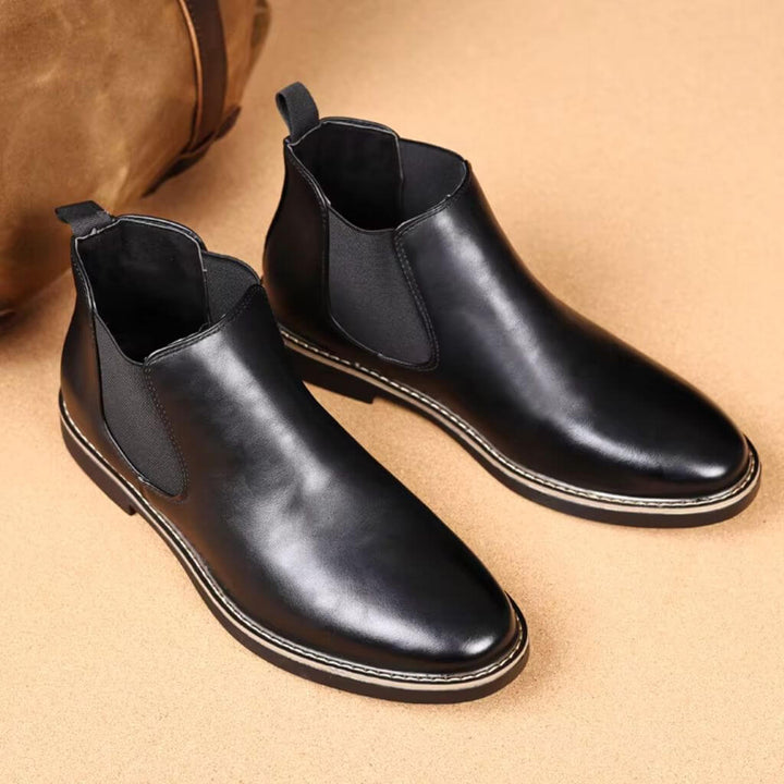 bota masculino de couro 4