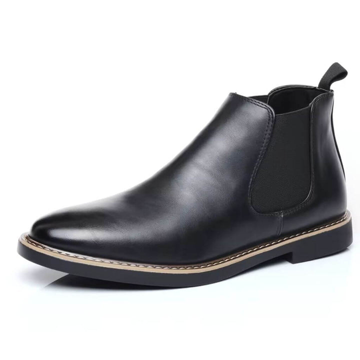 bota masculino de couro 5