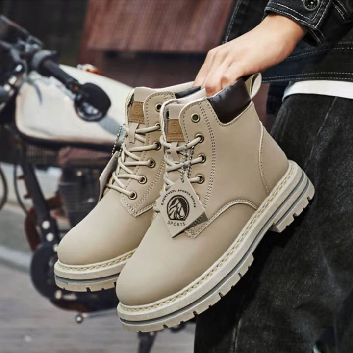 bota masculino em couro 11