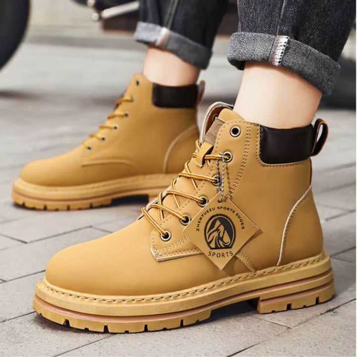 bota masculino em couro 20
