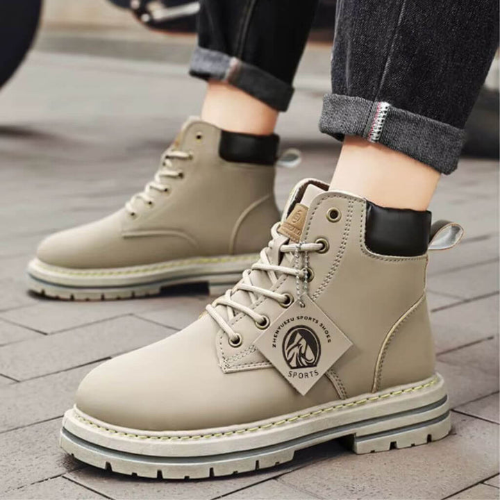 bota masculino em couro 23