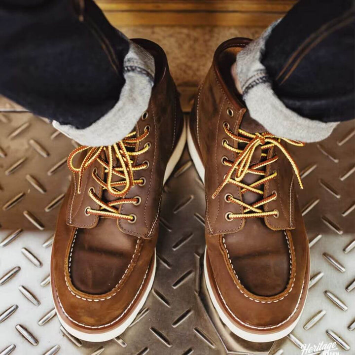 bota masculina em couro 4