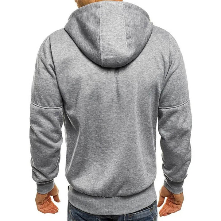 Moletom Masculino Modelo City Wear cinza costa