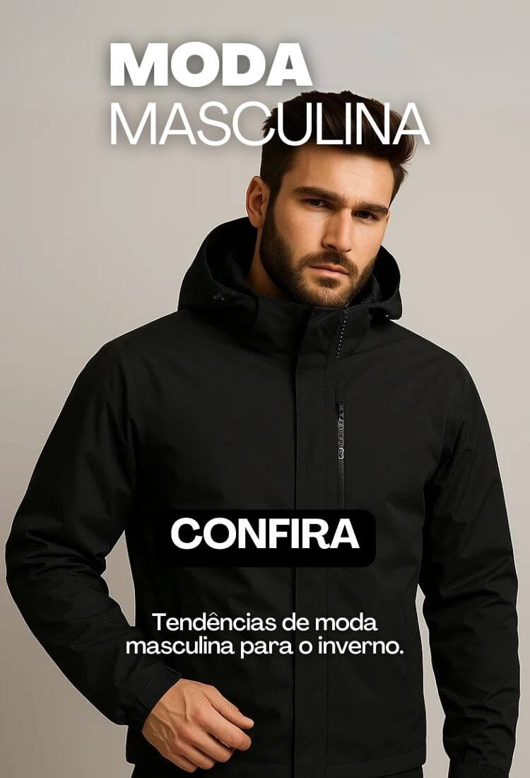 jaqueta masculina 