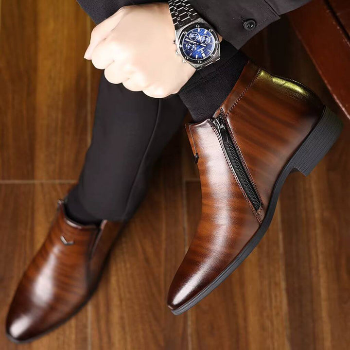 bota masculino de couro 2