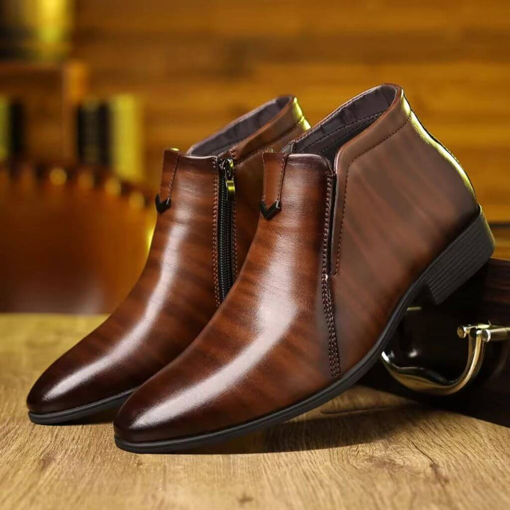 bota masculino em couro 2