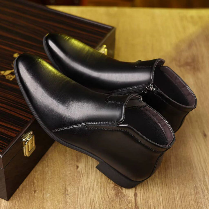bota masculino de couro 4