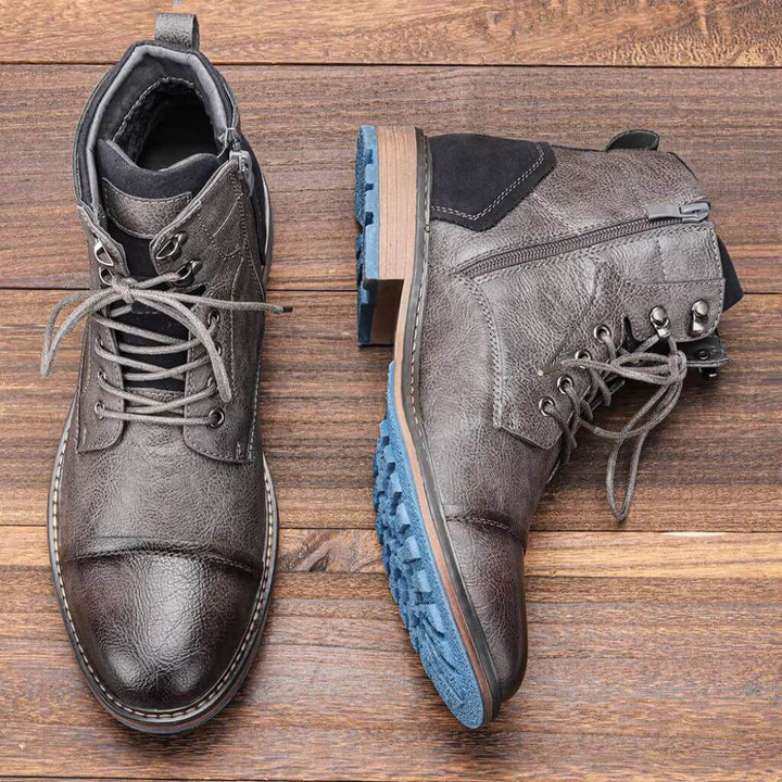 bota masculino em couro 1