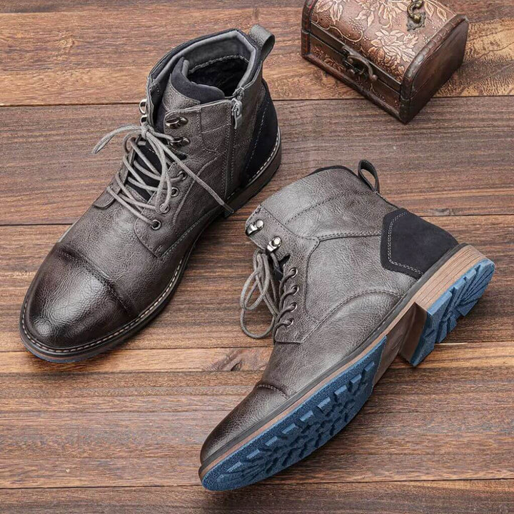 bota masculino em couro 5