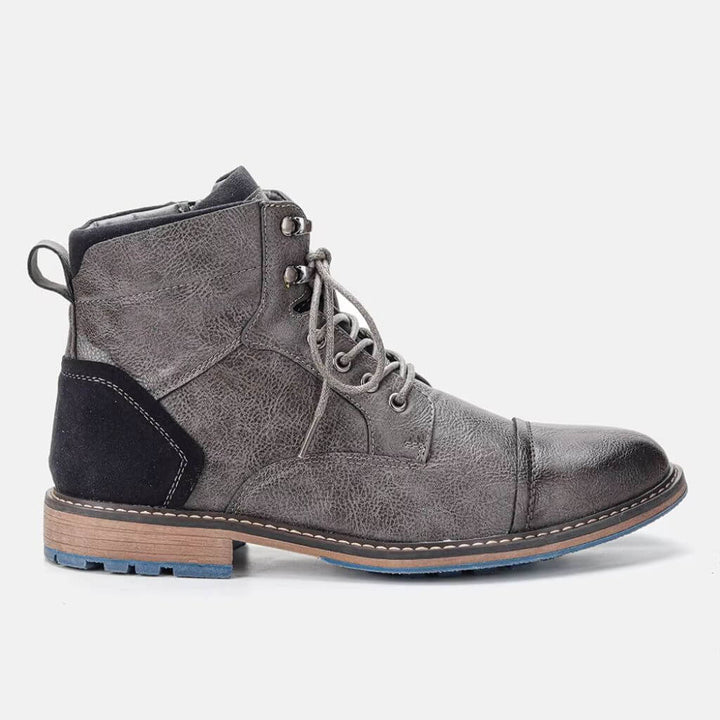 bota masculino em couro 6