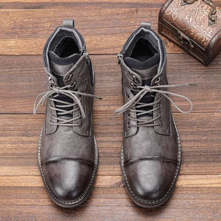 bota masculino em couro 12