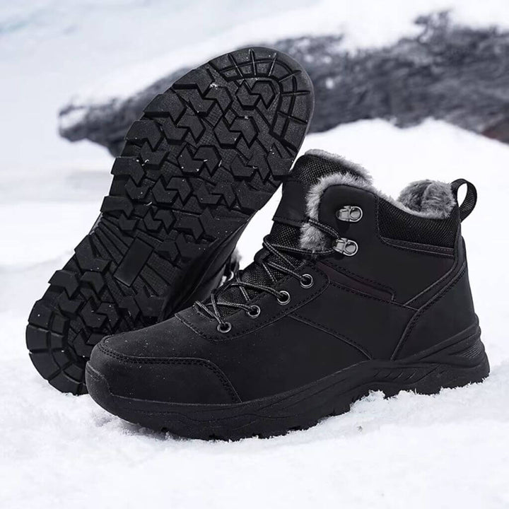 bota masculino de couro
